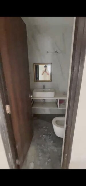 Bathroom in 3 BHK Apartment at Sangam The Luxor, Goregaon West – for Rent