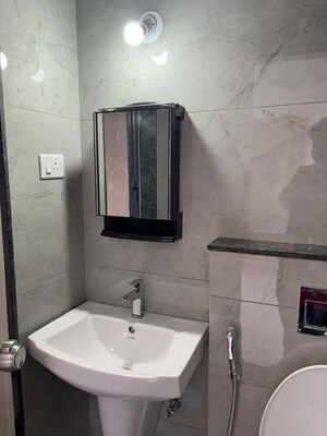 Bathroom in 1 BHK Apartment at ANP Landmark, Wakad – for Rent