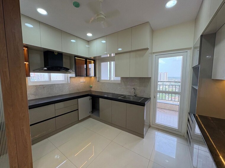 Kitchen, asbl-spire 3 Bedroom 2120 Sq.Ft. Apartment In Kokapet Hyderabad 10774154