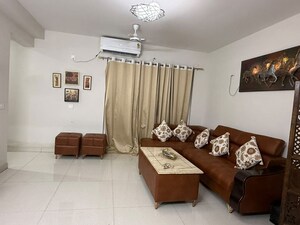 Living Room in 3 BHK Apartment at Eldeco Live By The Greens, Sector 150 – for Rent