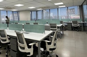 Team Area in  Office Space at Dynasty Business Park, Andheri East – for Rent