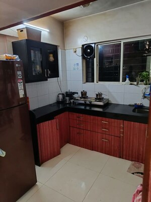 Kitchen in 2 BHK Apartment at A P Bhandari Akshay Glory, Kharadi – for Rent