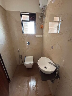 Bathroom in 2 BHK Apartment at Chaitanya Anand Lunkhod CHSL, Andheri West – for Rent