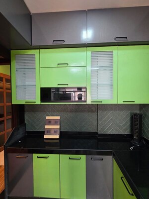 Kitchen in 2 BHK Apartment at Gemstar Symphony, Kandivali West – for Rent