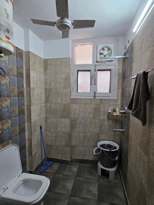 Bathroom in 4 BHK Builder Floor at Sector 55 – for Rent