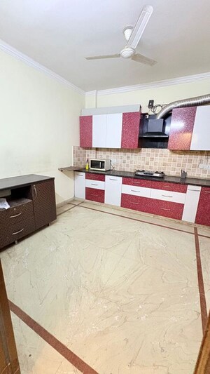 Kitchen in 4 BHK Builder Floor at Sector 55 – for Rent