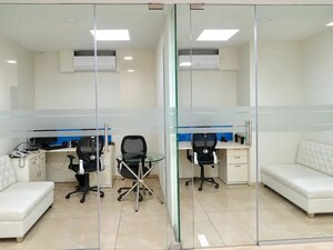 Team Area in  Office Space at Lodha Supremus, Wagle Industrial Estate – for Sale