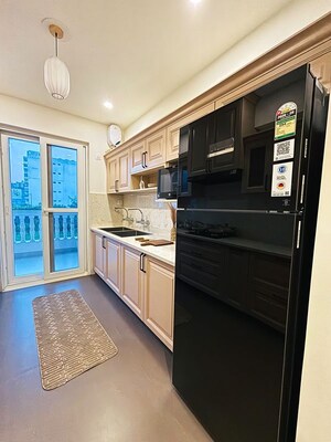Kitchen in 3 BHK Apartment at Motia Blue Ridge, Dhakoli – for Sale