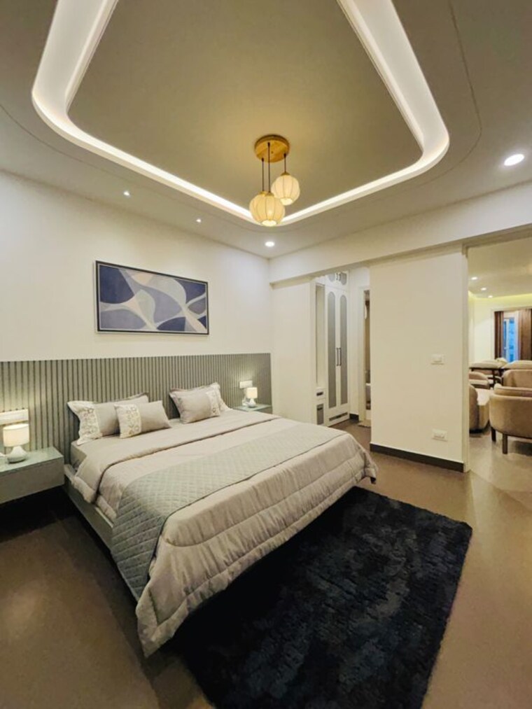 Bedroom, motia-blue-ridge 3 Bedroom 200 Sq.Yd. Apartment In Dhakoli Zirakpur 10774267