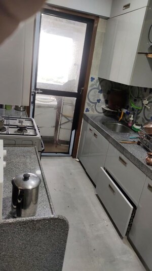Kitchen in 2.5 BHK Apartment at Neumec Shreeji Towers, Wadala East – for Sale