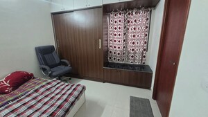 Bedroom in 3 BHK Apartment at Bricks Cyberwoods, Osman Nagar – for Rent