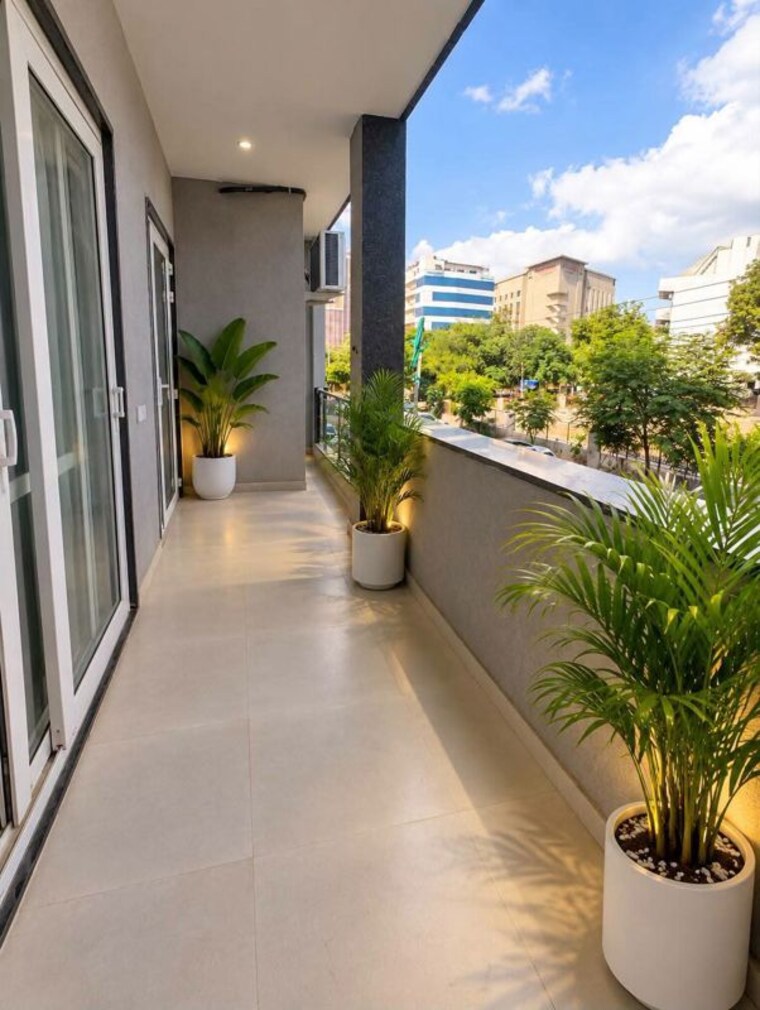 Balcony, sector 40 3 Bedroom 1800 Sq.Ft. Builder Floor In Sector 40 Gurgaon 10774316