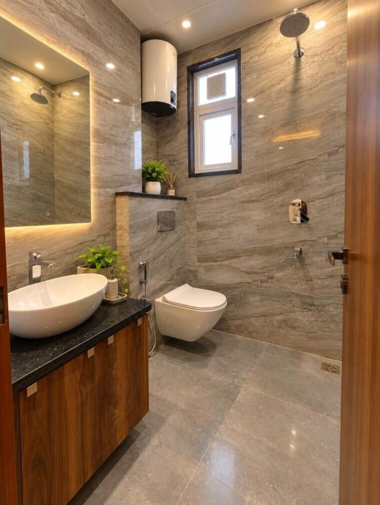 Bathroom, sector 40 3 Bedroom 1800 Sq.Ft. Builder Floor In Sector 40 Gurgaon 10774316