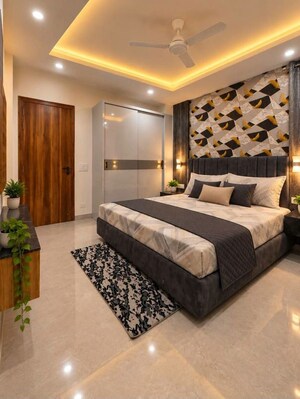 Bedroom in 3 BHK Builder Floor at Sector 40 – for Rent