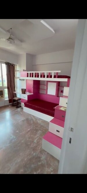 Kitchen in 3 BHK Apartment at Hiranandani Meadows, Manpada – for Rent