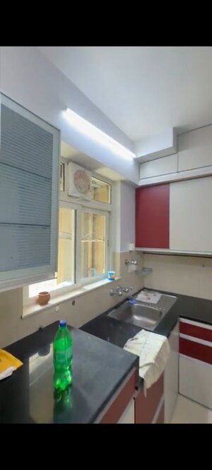 Kitchen in 3 BHK Apartment at Hiranandani Meadows, Manpada – for Rent