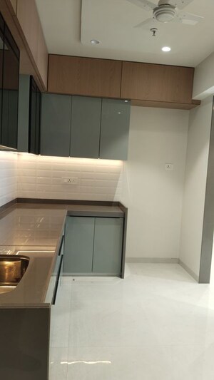 Kitchen in 3 BHK Apartment at Shri Nakoda Ratan Address, Prabhadevi – for Rent