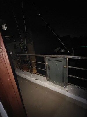 Balcony in 1 BHK Builder Floor at Saket – for Rent