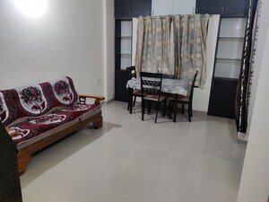 Living Room in 1 BHK Apartment at shiv Kalp Homes, Wadgaon Sheri – for Rent