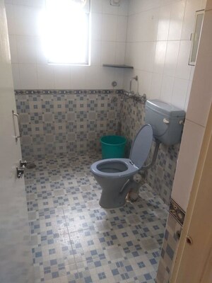 Bathroom in 3 BHK Apartment at DSK Akash Ganga, Aundh – for Rent