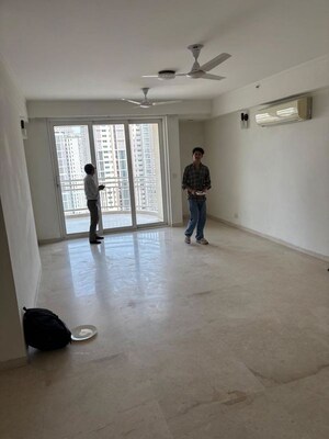 Living Room in 3 BHK Apartment at DLF Park Place, Sector 54 – for Rent