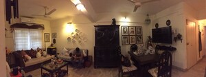 Living Room in 2 BHK Apartment at Bandra West – for Rent