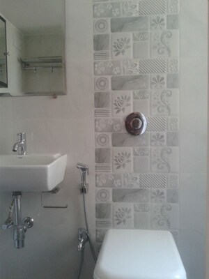 Bathroom in 2 BHK Apartment at Bandra West – for Rent