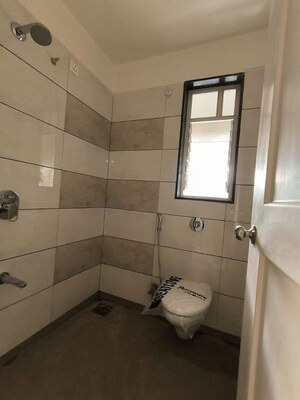 Bathroom in 3 BHK Apartment at Gagan Klara, Balewadi – for Rent