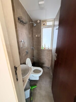 Bathroom in 2 BHK Apartment at JP Unity Tower, Lower Parel – for Rent