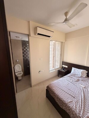 Bedroom in 2 BHK Apartment at JP Unity Tower, Lower Parel – for Rent