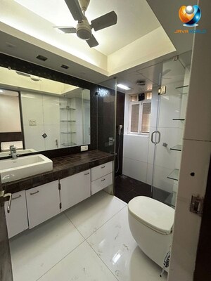 Attached Bathroom in 3 BHK Apartment at Dheeraj Dhan, Bandra West – for Sale