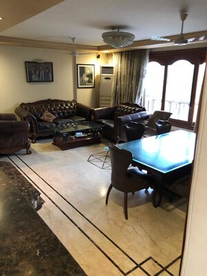 Living Room in 3 BHK Apartment at Dheeraj Dhan, Bandra West – for Sale