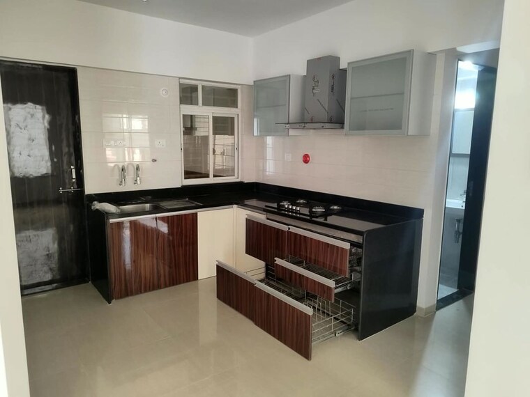 Kitchen, vtp-solitaire 3 Bedroom 1361 Sq.Ft. Apartment In Baner Pune 10774461