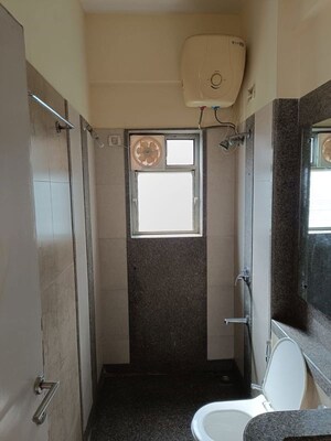 Attached Bathroom in 2 BHK Apartment at Kalpataru Hills, Manpada – for Rent