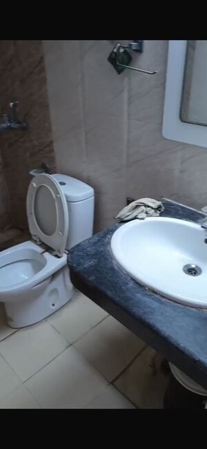 Bathroom in 3 BHK Apartment at Nimbus The Golden Palm, Sector 168 – for Rent