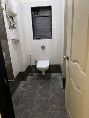Bathroom in 2 BHK Apartment at Dwarkamai CHS, Matunga West – for Rent