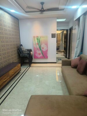 Living Room in 2 BHK Apartment at Alliance One, Ghansoli – for Rent
