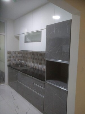 Kitchen in 3 BHK Apartment at Mantri Lithos, Thanisandra – for Rent