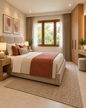 Bedroom in 3 BHK Villa at Kallekkad – for Sale