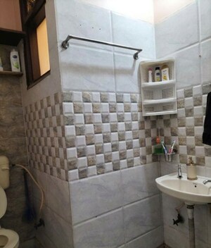 Bathroom in 2 BHK Builder Floor at Shahdara – for Sale