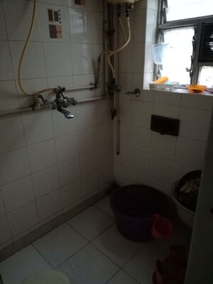 Bathroom in 1 BHK Apartment at The Tenants CHS, Sion – for Sale