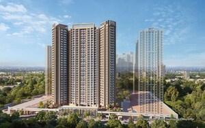 3 BHK Apartment – Exterior View View at Dosti Willow, Balkum Pada - for Sale