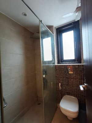 Bathroom in 3 BHK Builder Floor at Greater Kailash I – for Rent