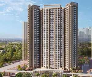 4 BHK Apartment – Exterior View View at Dosti Willow, Balkum Pada - for Sale