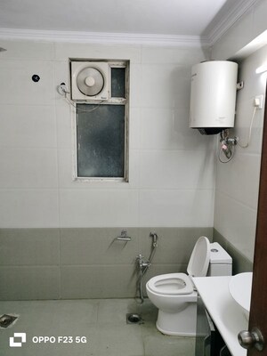 Bathroom in 4 BHK Apartment at Vibhuti Khand – for Rent