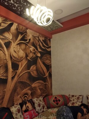 Staircase in 2 BHK Apartment at Mahagun My Woods, Sector 16c Greater Noida – for Rent