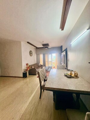 Living Room in 2 BHK Apartment at Skyline Beverly Park, Hebbal – for Rent