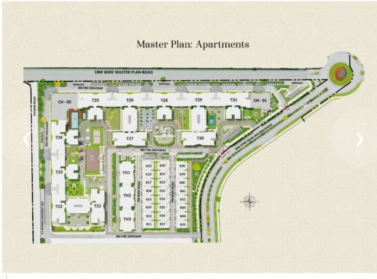 Master Plan, tata-varnam 3 Bedroom 1681 Sq.Ft. Apartment In Devanahalli Bangalore 10774667