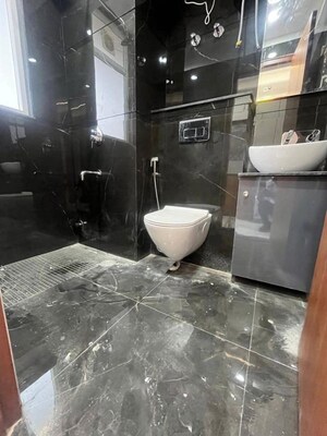Bathroom in 3 BHK Builder Floor at Sushant Lok I – for Rent