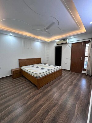 Bedroom in 3 BHK Builder Floor at Sushant Lok I – for Rent